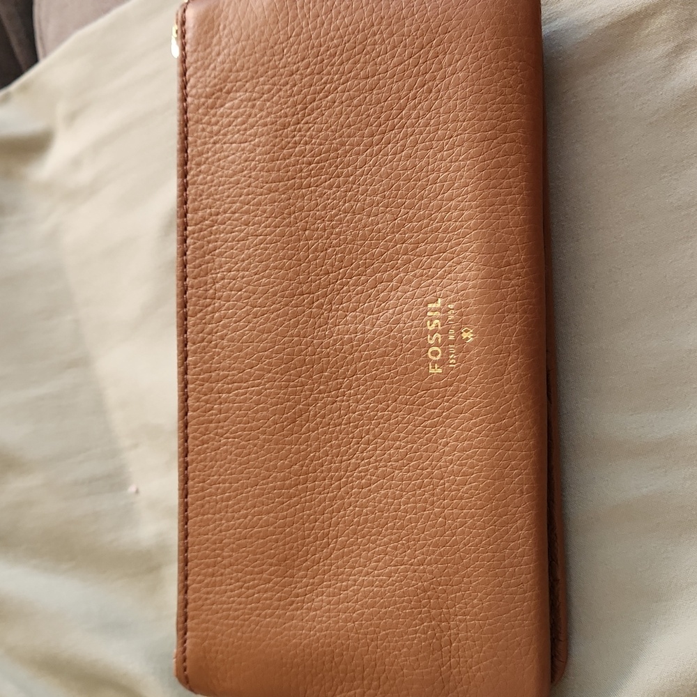 Fossil Emma Colorful Stripes Leather Wallet - Picture 7 of 7